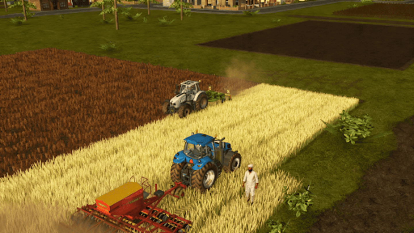 US Tractor 3D Simulator Games gameplay